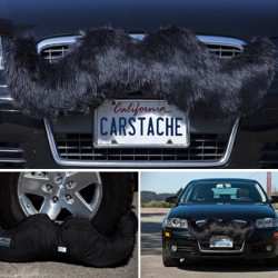 Carstache Classic Black Car Mustache